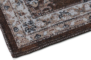 Vloerkleed Ritz Bruin Gebloemd Ornamenten