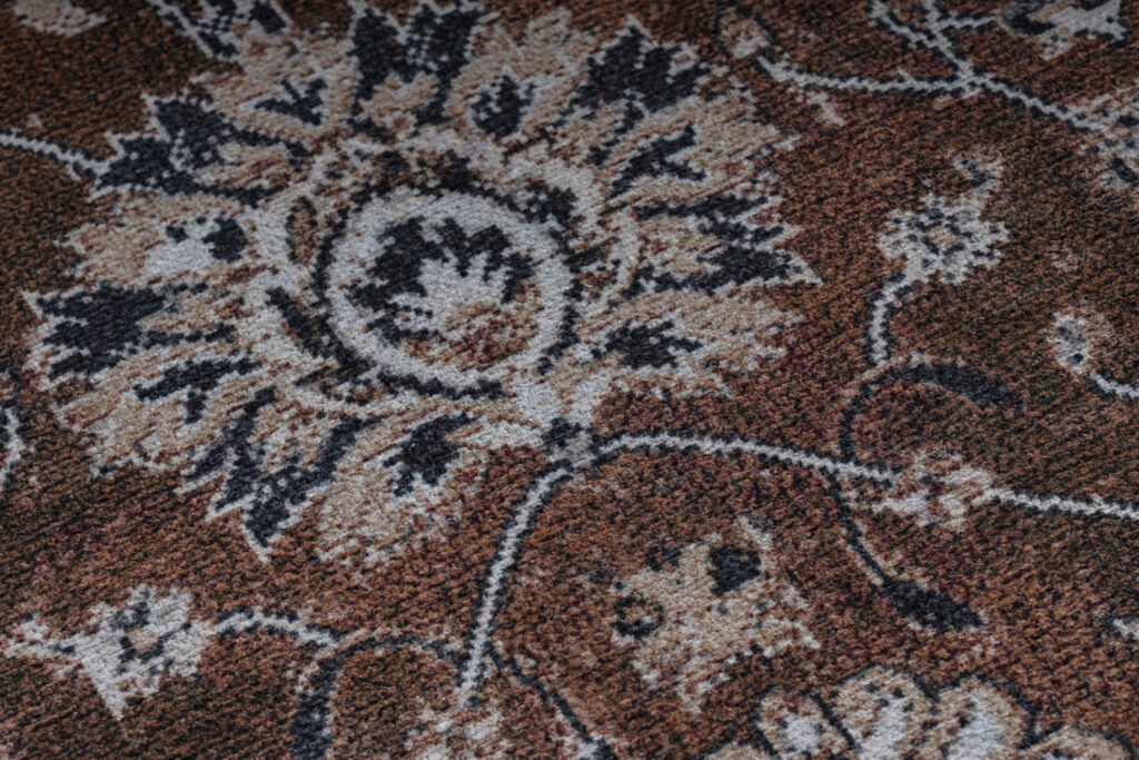Vloerkleed Ritz Bruin Gebloemd Ornamenten