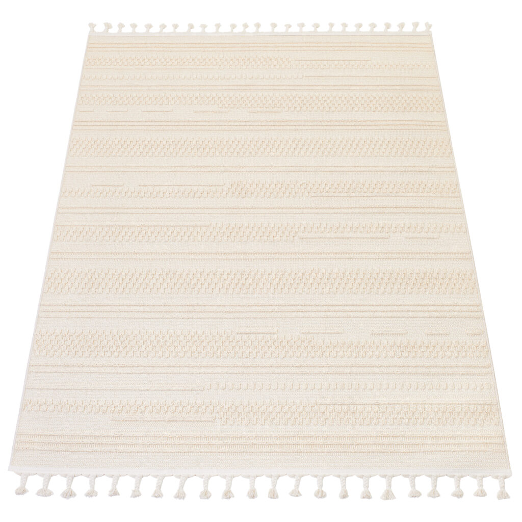 Vloerkleed Outdoor Rio Loop Creme Lijnen