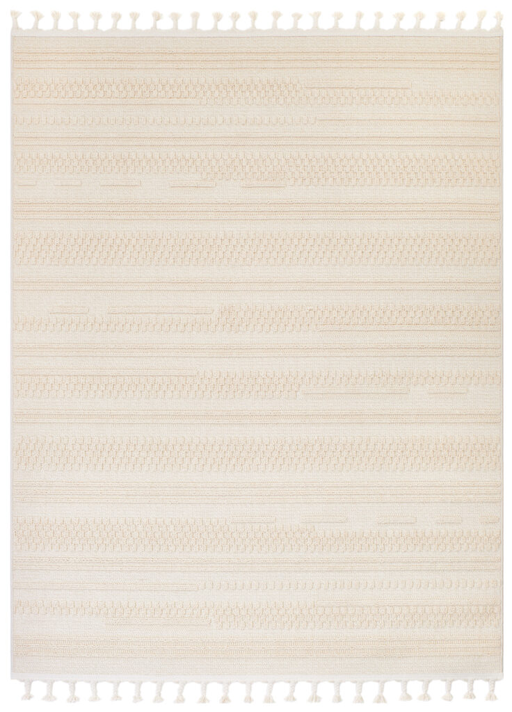 Vloerkleed Outdoor Rio Loop Creme Lijnen