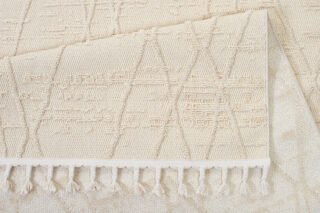 Vloerkleed Outdoor Rio Loop Creme Ruitjes