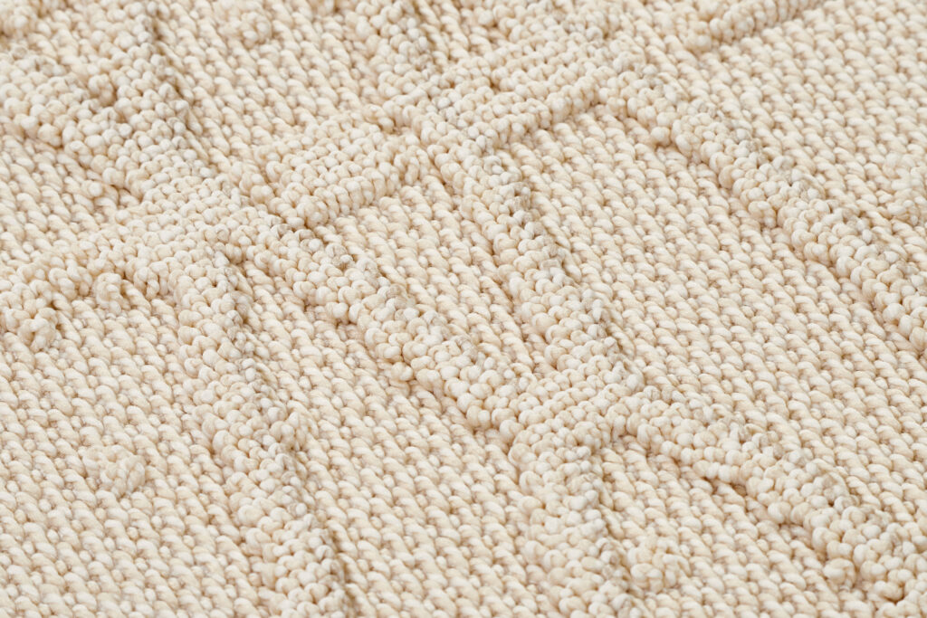Vloerkleed Outdoor Rio Loop Creme Ruitjes