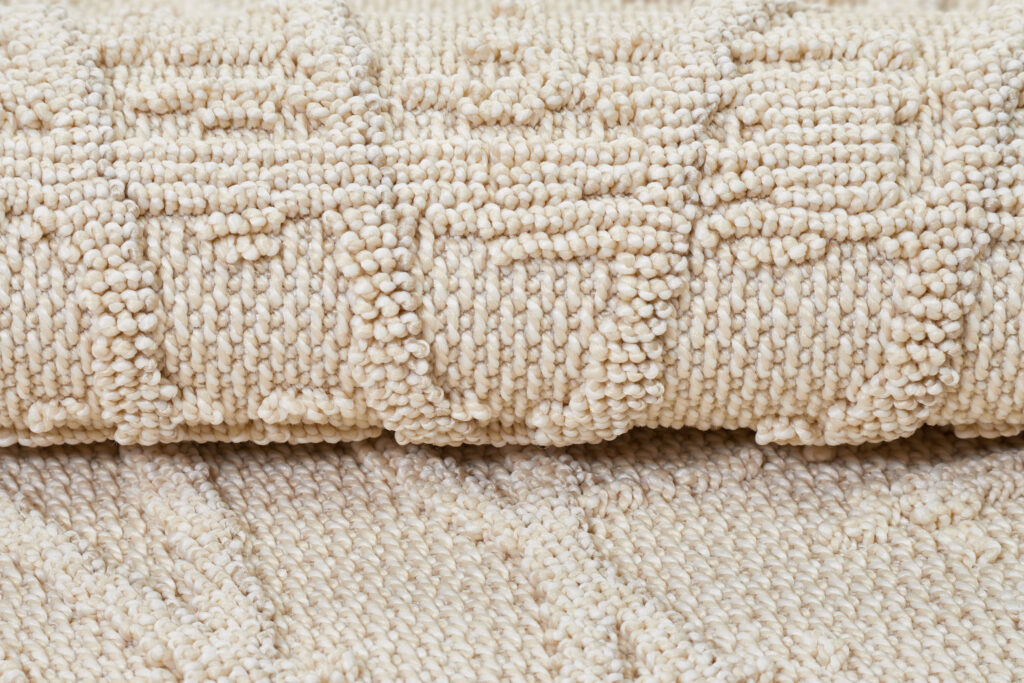 Vloerkleed Outdoor Rio Loop Creme Ruitjes
