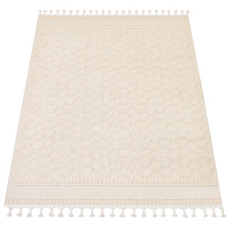 Vloerkleed Outdoor Rio Loop Creme Ethno