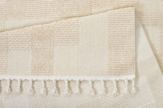 Vloerkleed Outdoor Rio Loop Creme Dambord