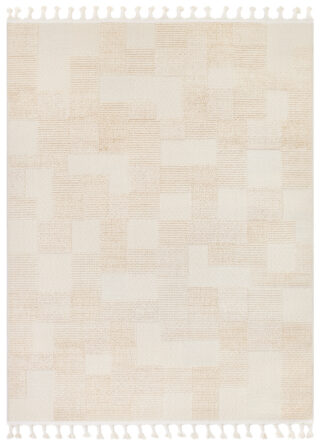 Vloerkleed Outdoor Rio Loop Creme Dambord