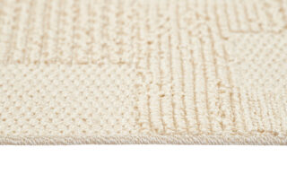 Vloerkleed Outdoor Rio Loop Creme Dambord