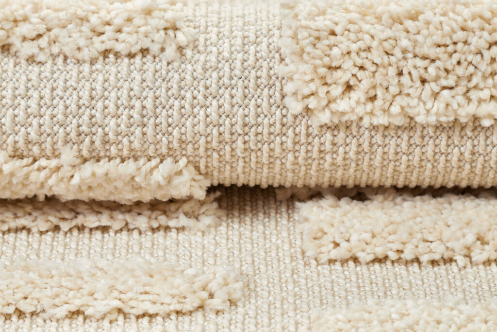 Vloerkleed Outdoor Rio Loop Licht Creme Strepen