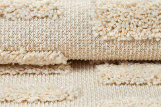 Vloerkleed Outdoor Rio Loop Licht Creme Strepen
