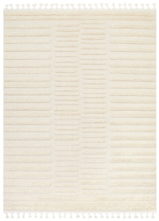 Vloerkleed Outdoor Rio Loop Licht Creme Strepen