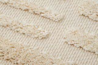 Vloerkleed Outdoor Rio Loop Licht Creme Strepen