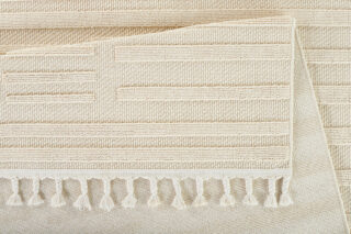 Vloerkleed Outdoor Rio Loop Creme Strepen