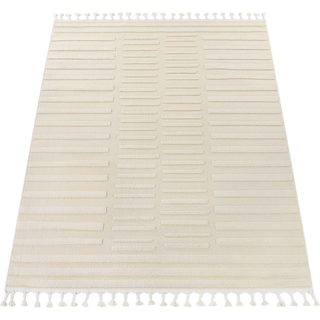 Vloerkleed Outdoor Rio Loop Creme Strepen