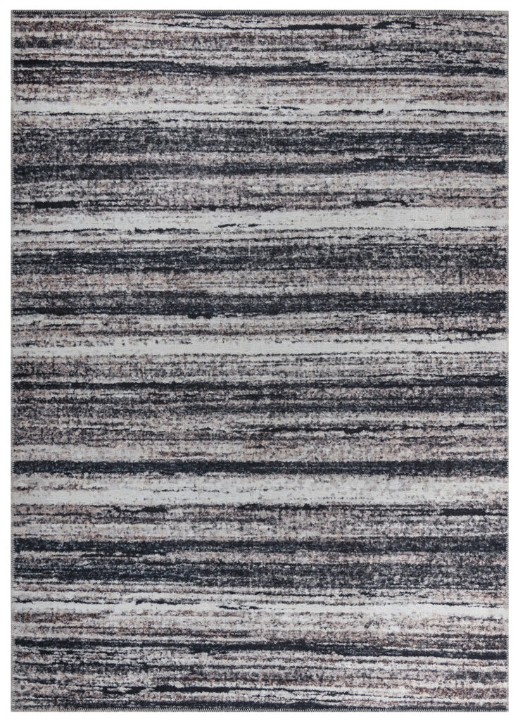 Vloerkleed Ritz Marineblauw Grijs Strepen