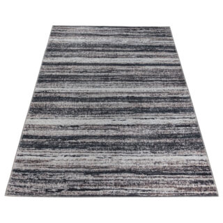 Vloerkleed Ritz Marineblauw Grijs Strepen