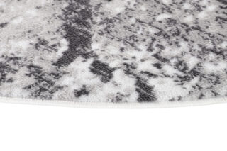 Vloerkleed Sky Rond Licht Grijs Modern Hout
