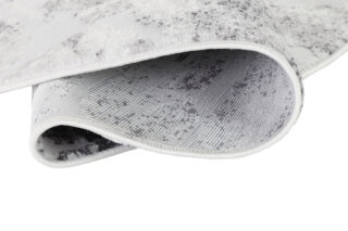 Vloerkleed Sky Rond Grijs Beige Abstract Gewreven