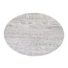 Vloerkleed Sky Rond Grijs Vintage Gebloemd Gewreven