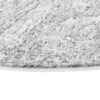 Vloerkleed Sky Rond Grijs Vintage Gebloemd Gewreven