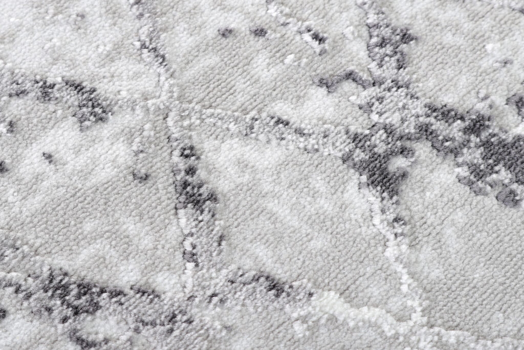 Vloerkleed Sky Rond Grijs Geometrisch Diamanten