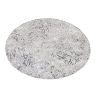 Vloerkleed Sky Rond Grijs Geometrisch Diamanten
