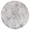 Vloerkleed Sky Rond Grijs Modern Geruit