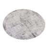 Vloerkleed Sky Rond Grijs Modern Geruit