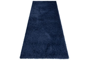 Loper Essence Hoogpolig Effen Marineblauw
