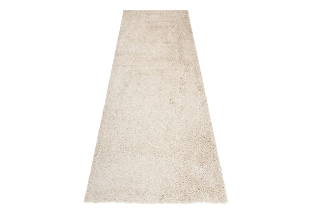 Loper Essence Hoogpolig Effen Licht Beige
