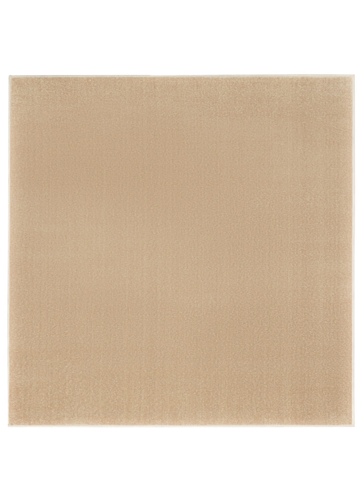 Vloerkleed Mono Vierkant Indoor Outdoor Beige