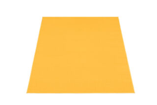 Vloerkleed Mono Vierkant Indoor Outdoor Geel
