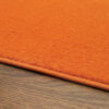 Vloerkleed Mono Vierkant Indoor Outdoor Oranje