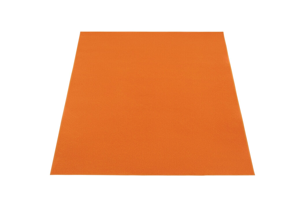 Vloerkleed Mono Vierkant Indoor Outdoor Oranje