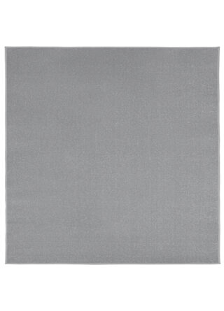 Vloerkleed Mono Vierkant Indoor Outdoor Licht Grijs
