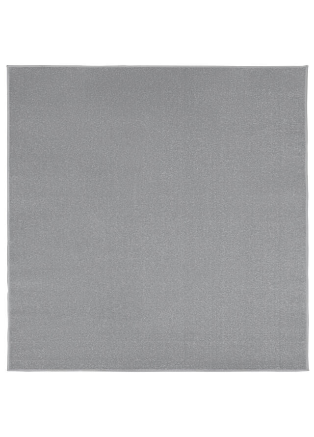 Vloerkleed Mono Vierkant Indoor Outdoor Licht Grijs