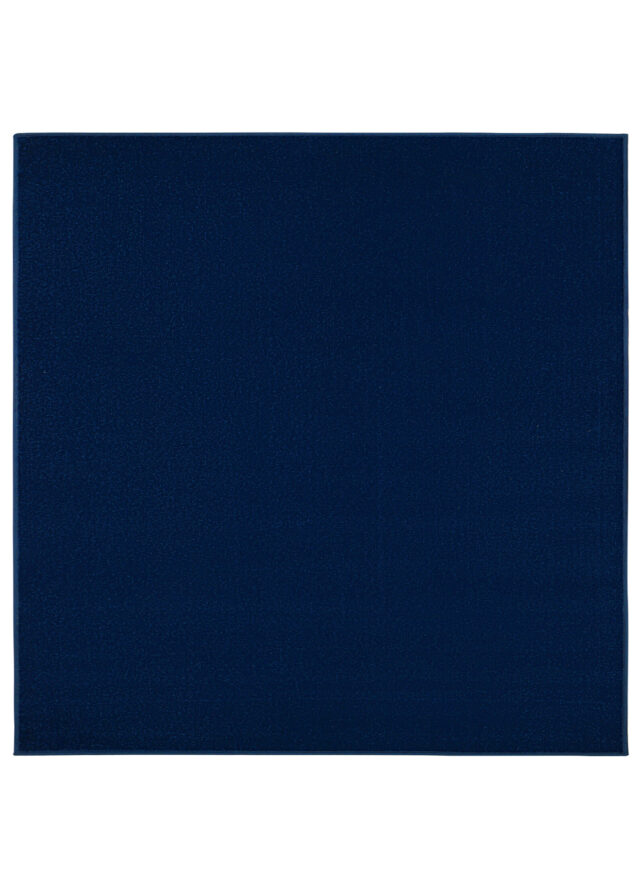 Vloerkleed Mono Vierkant Indoor Outdoor Marineblauw