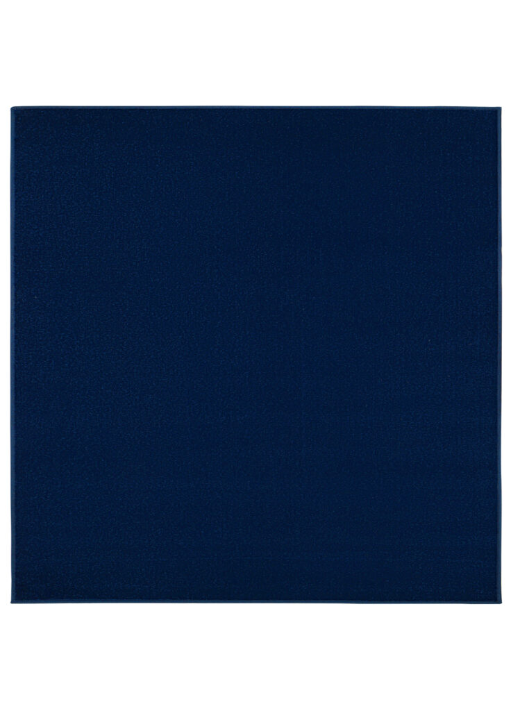 Vloerkleed Mono Vierkant Indoor Outdoor Marineblauw