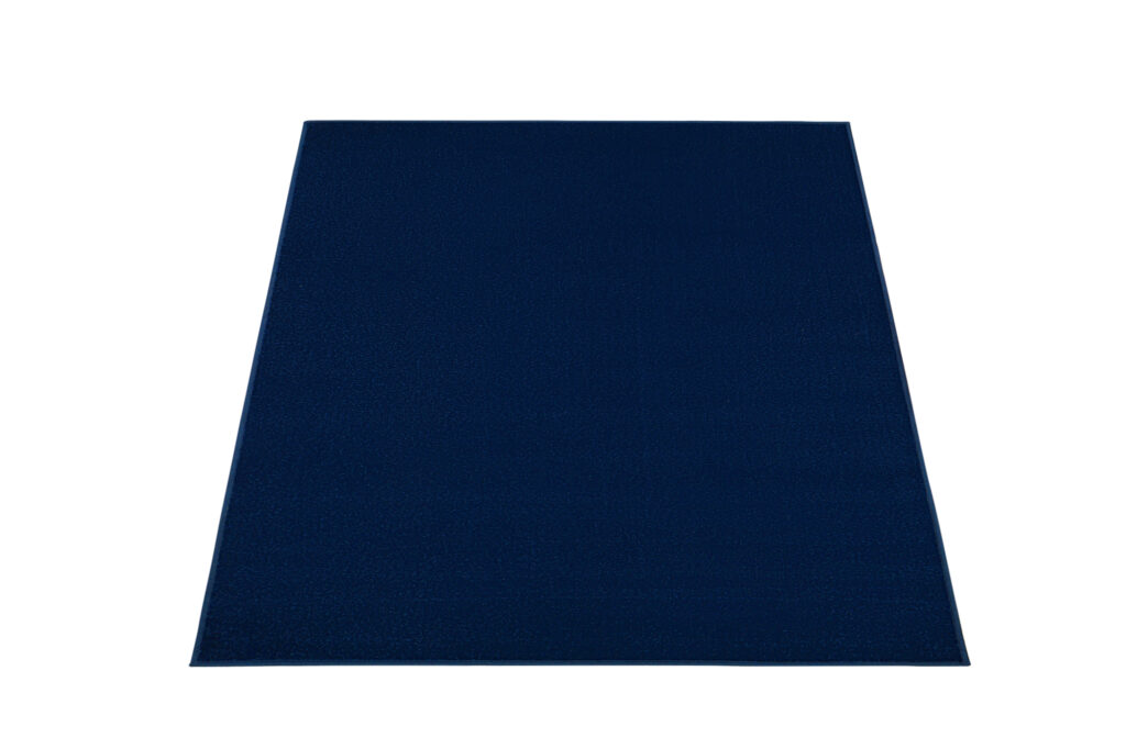 Vloerkleed Mono Vierkant Indoor Outdoor Marineblauw