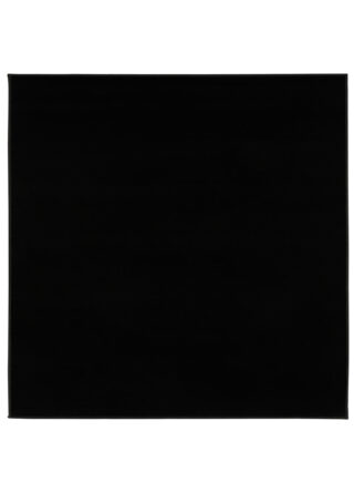 Vloerkleed Mono Vierkant Indoor Outdoor Zwart