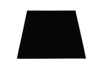 Vloerkleed Mono Vierkant Indoor Outdoor Zwart
