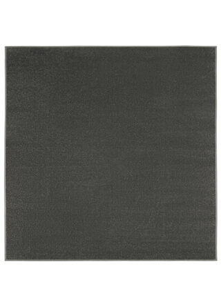 Vloerkleed Mono Vierkant Indoor Outdoor Donker Grijs