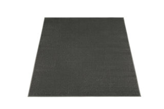 Vloerkleed Mono Vierkant Indoor Outdoor Donker Grijs