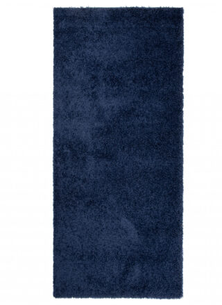 Loper Essence Hoogpolig Effen Marineblauw