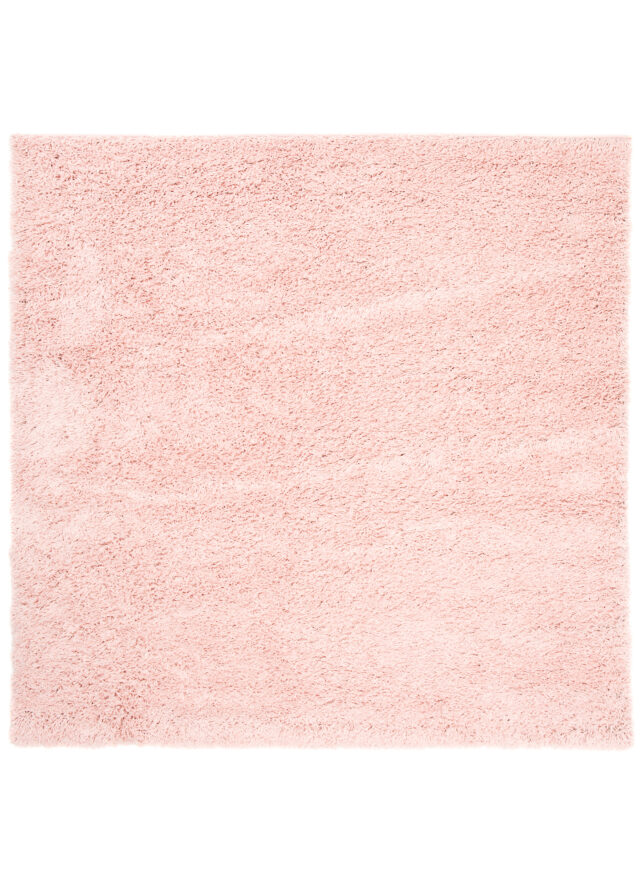 Vloerkleed Essence Vierkant Hoogpolig Roze