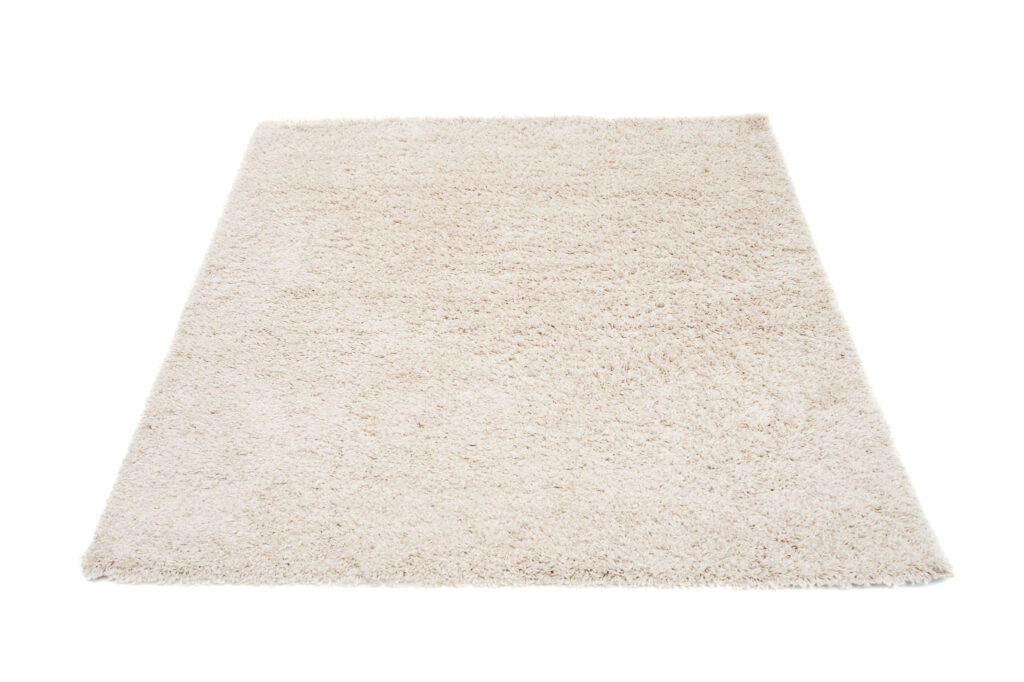Vloerkleed Essence Vierkant Hoogpolig Licht Beige