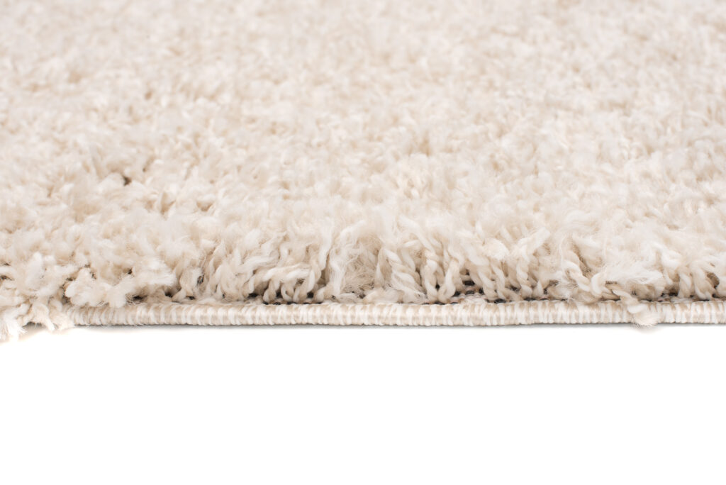 Vloerkleed Essence Vierkant Hoogpolig Licht Beige