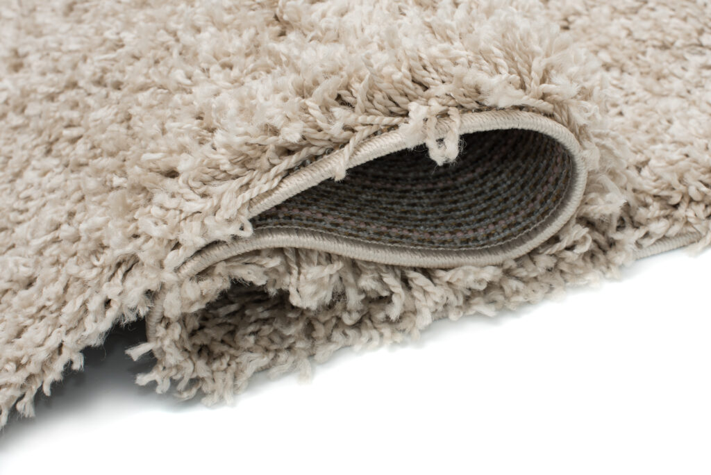 Vloerkleed Essence Vierkant Hoogpolig Donker Beige