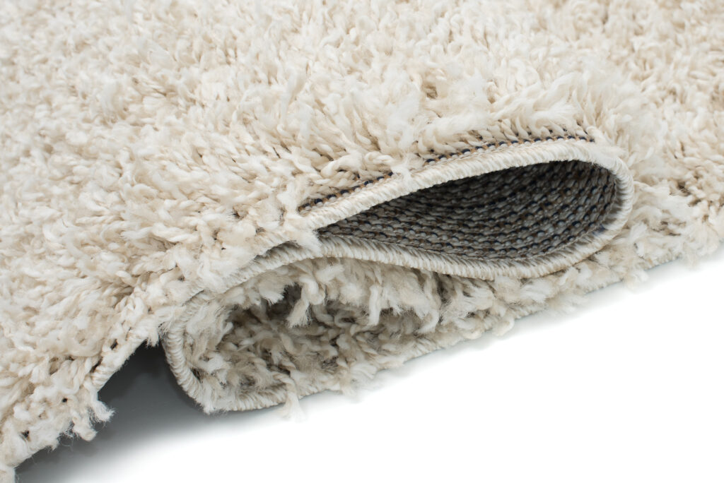 Loper Essence Hoogpolig Effen Licht Beige