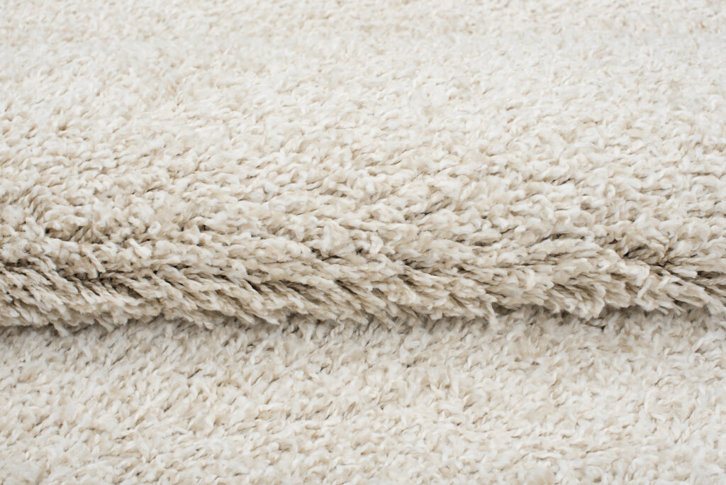 Loper Essence Hoogpolig Effen Licht Beige