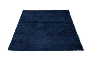 Vloerkleed Essence Vierkant Hoogpolig Marineblauw